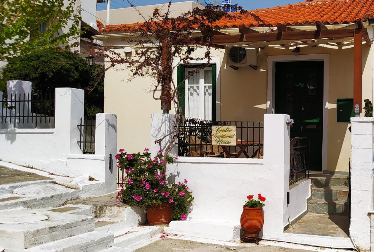 Kontos-Traditional House In Andros Beach 외부 사진